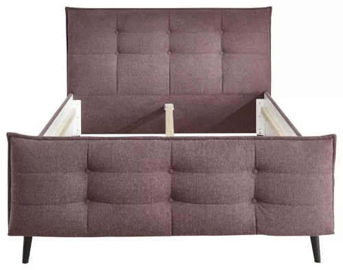 Moderná čalúnená posteľ v elegantnom štýle