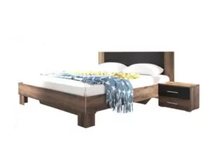 Manželská posteľ 180×200 cm s praktickými nočnými stolíkmi