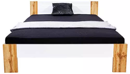 Moderná futónová posteľ s matracom a roštom