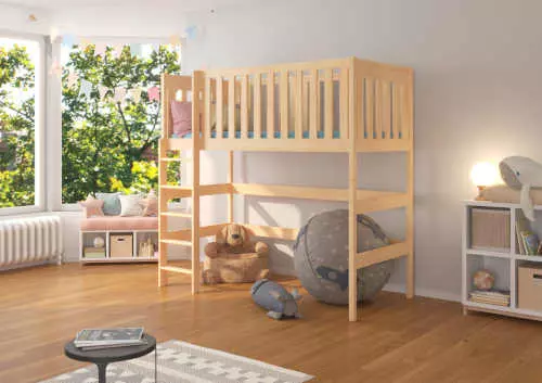 Poschodová posteľ pre deti v rôznych farbách