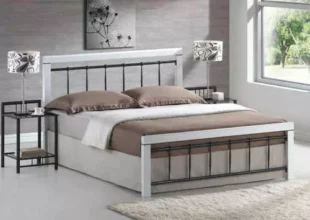 Moderná manželská posteľ 160×200 cm v klasickom štýle