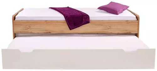 Moderná posteľ s výsuvným lôžkom