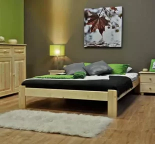 180×200 cm posteľ v jednoduchom a nadčasovom dizajne