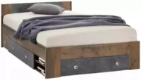 Veľkosť postele 140×200 cm s praktickým úložným priestorom